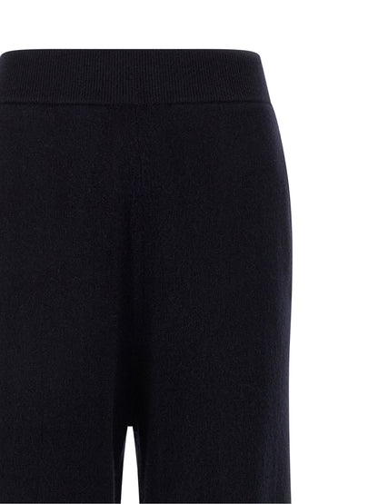 Max Mara Blaue Kaschmir-Freizeithose