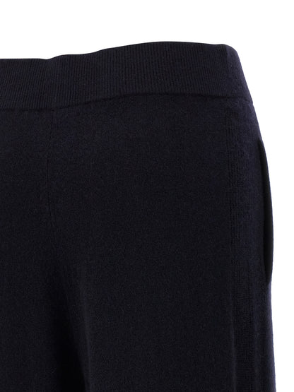 Max Mara Blaue Kaschmir-Freizeithose
