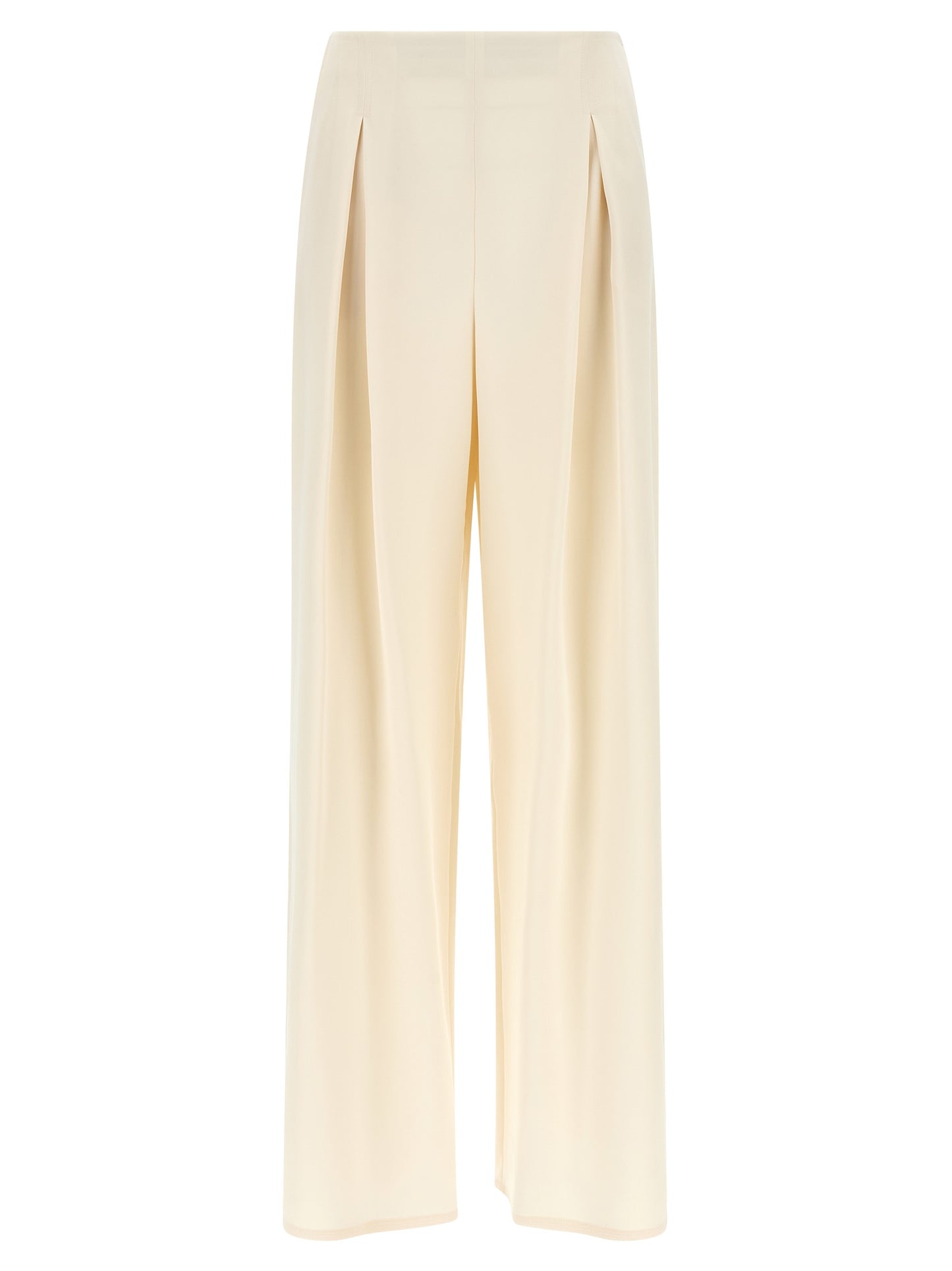 Max Mara Weiße Seidenhose für den Alltag