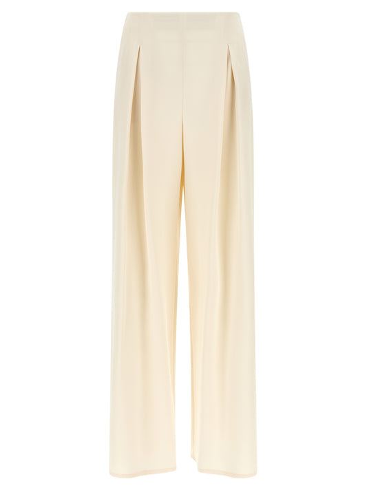 Max Mara Weiße Seidenhose für den Alltag
