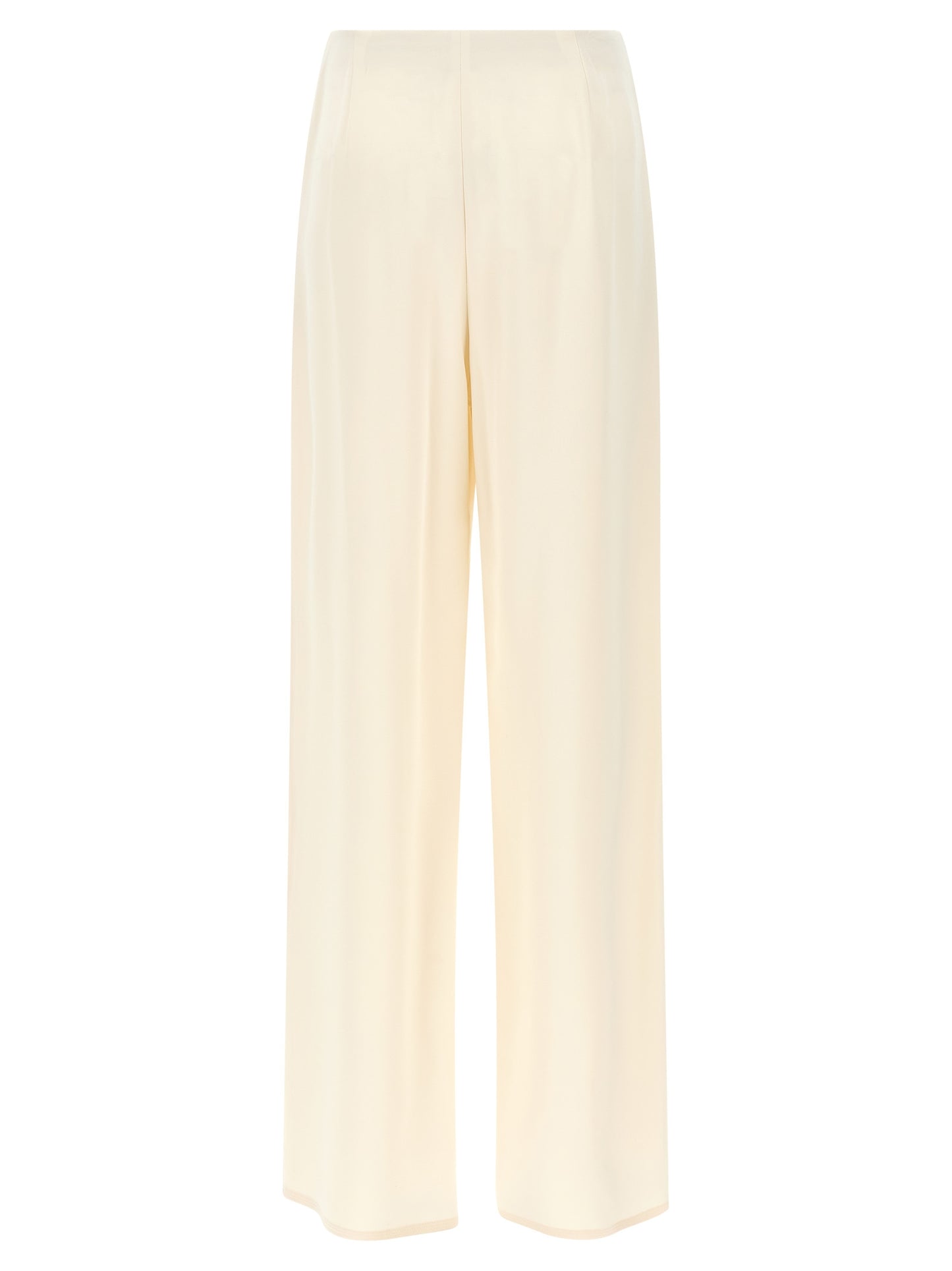 Max Mara Weiße Seidenhose für den Alltag