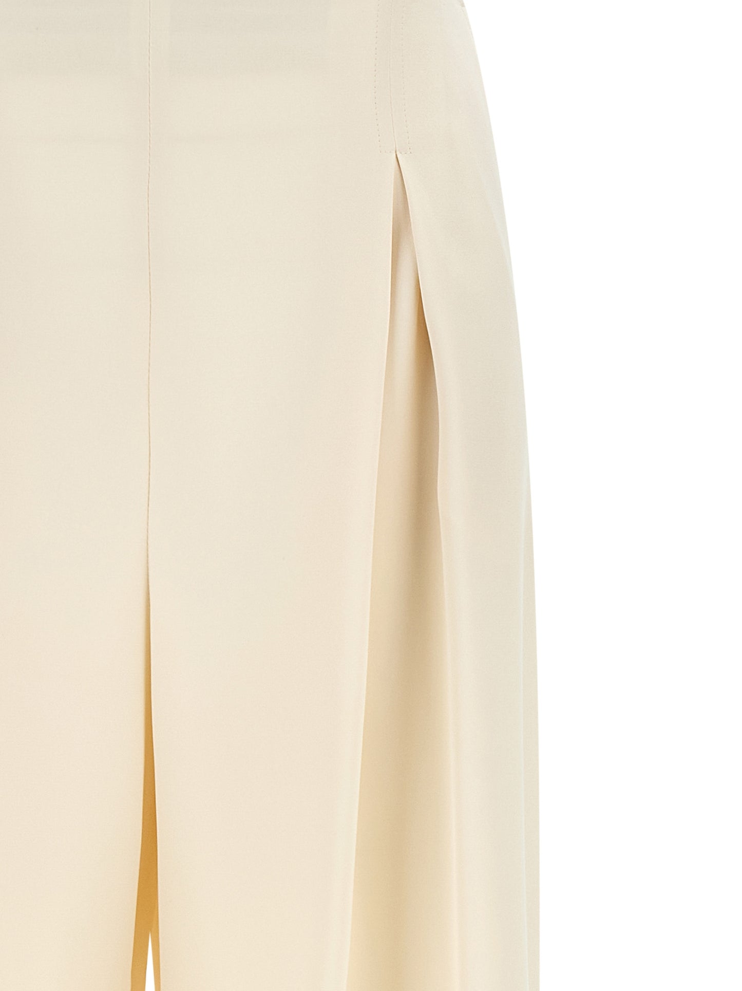 Max Mara Weiße Seidenhose für den Alltag