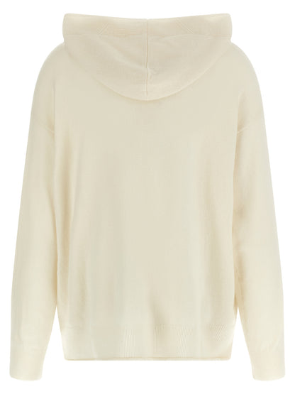 Max Mara Weicher Kaschmir-Cardigan in Weiß