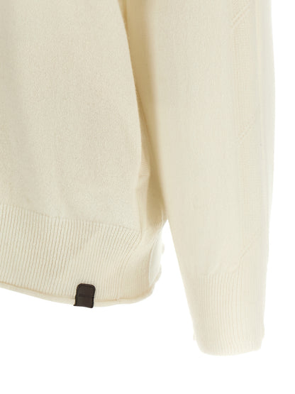 Max Mara Weicher Kaschmir-Cardigan in Weiß