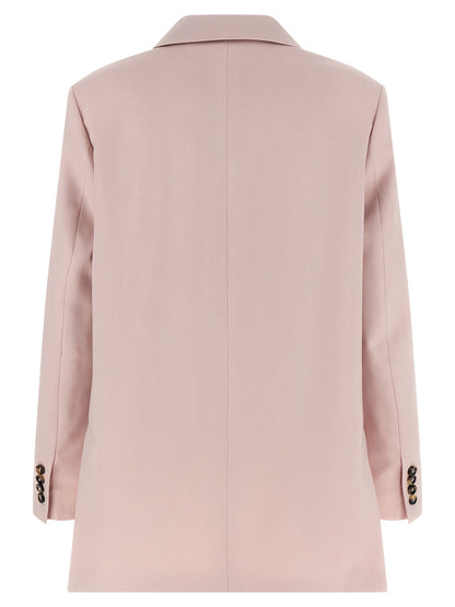 Max Mara Mehrfarbiger Blazer aus reiner Schurwolle