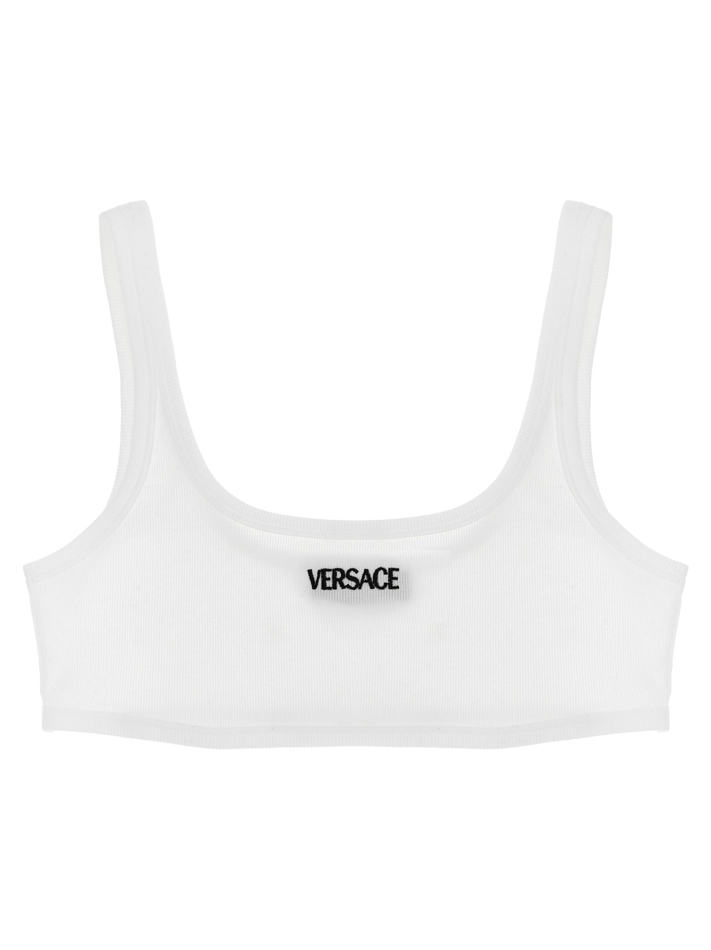 Versace Weißer Baumwoll-BH
