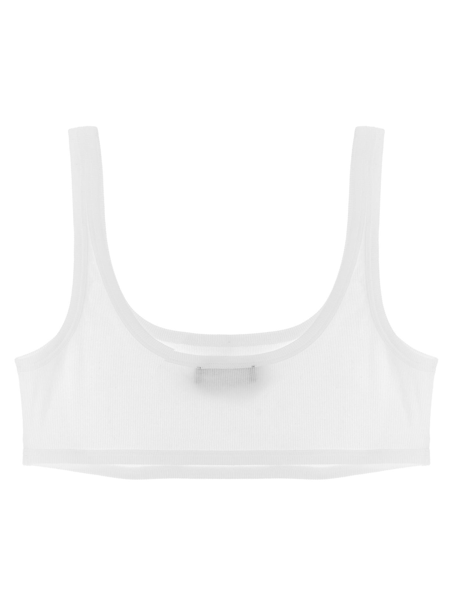 Versace Weißer Baumwoll-BH