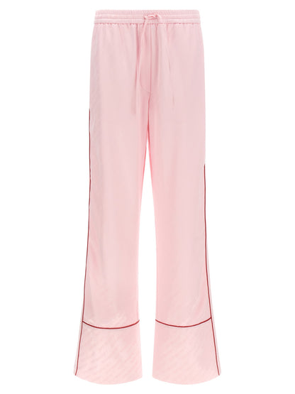 Off-White Mehrfarbige Freizeithose aus Viskose