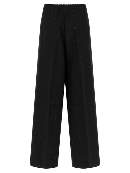 Herno Schwarze Hose aus Viskose – Produktansicht 2 | Arca Lucia