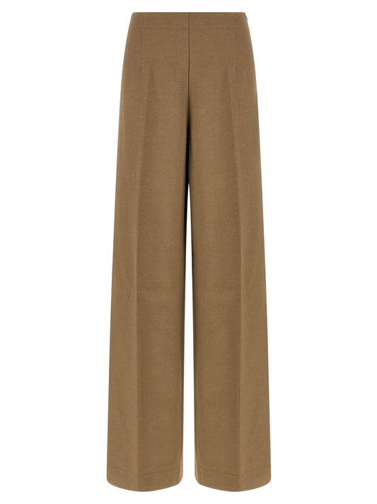 Herno Braune Viskose-Freizeithose – Produktansicht 1 | Arca Lucia