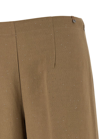 Herno Braune Viskose-Freizeithose – Produktansicht 3 | Arca Lucia