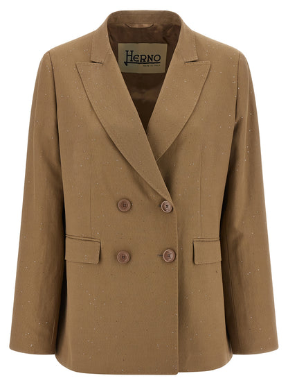 Herno Beige Viscose Blazer – Produktansicht 1 | Arca Lucia