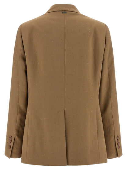 Herno Beige Viscose Blazer – Produktansicht 2 | Arca Lucia