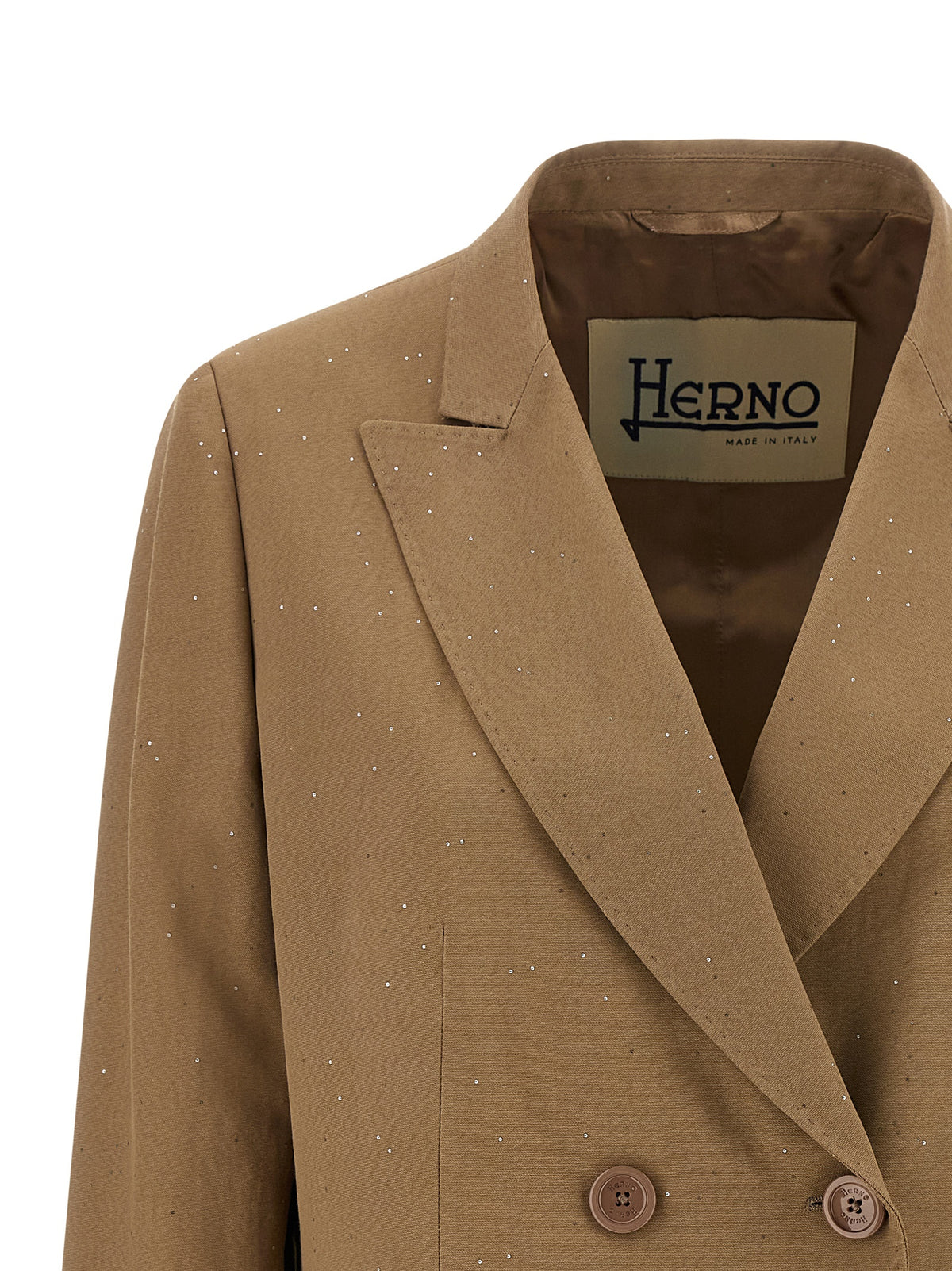 Herno Beige Viscose Blazer – Produktansicht 3 | Arca Lucia