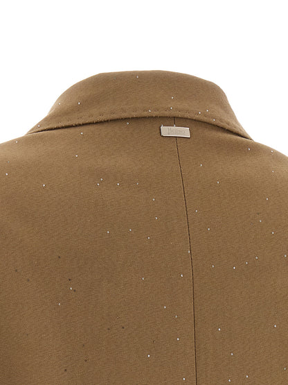 Herno Beige Viscose Blazer – Produktansicht 5 | Arca Lucia