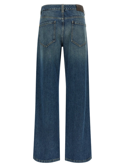 Brunello Cucinelli Blaue Baumwolljeans Denim