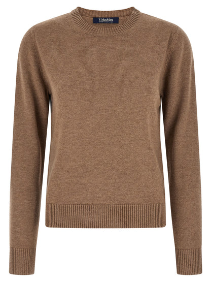 'S Max Mara Brauner Wollcardigan