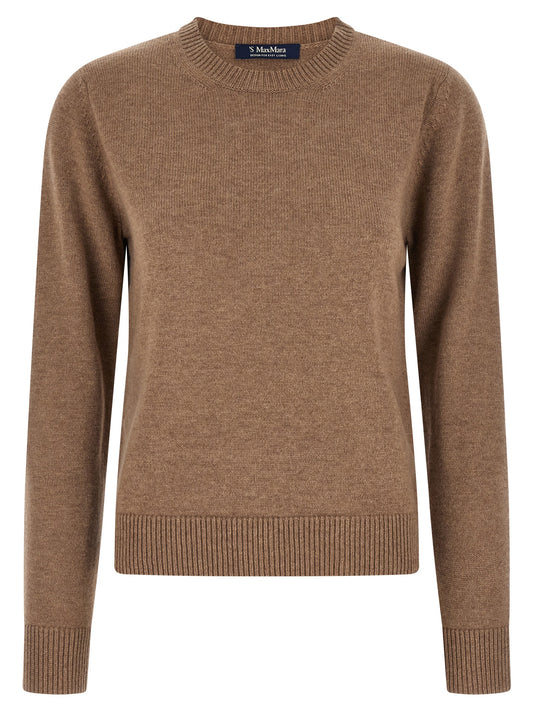 'S Max Mara Brauner Wollcardigan