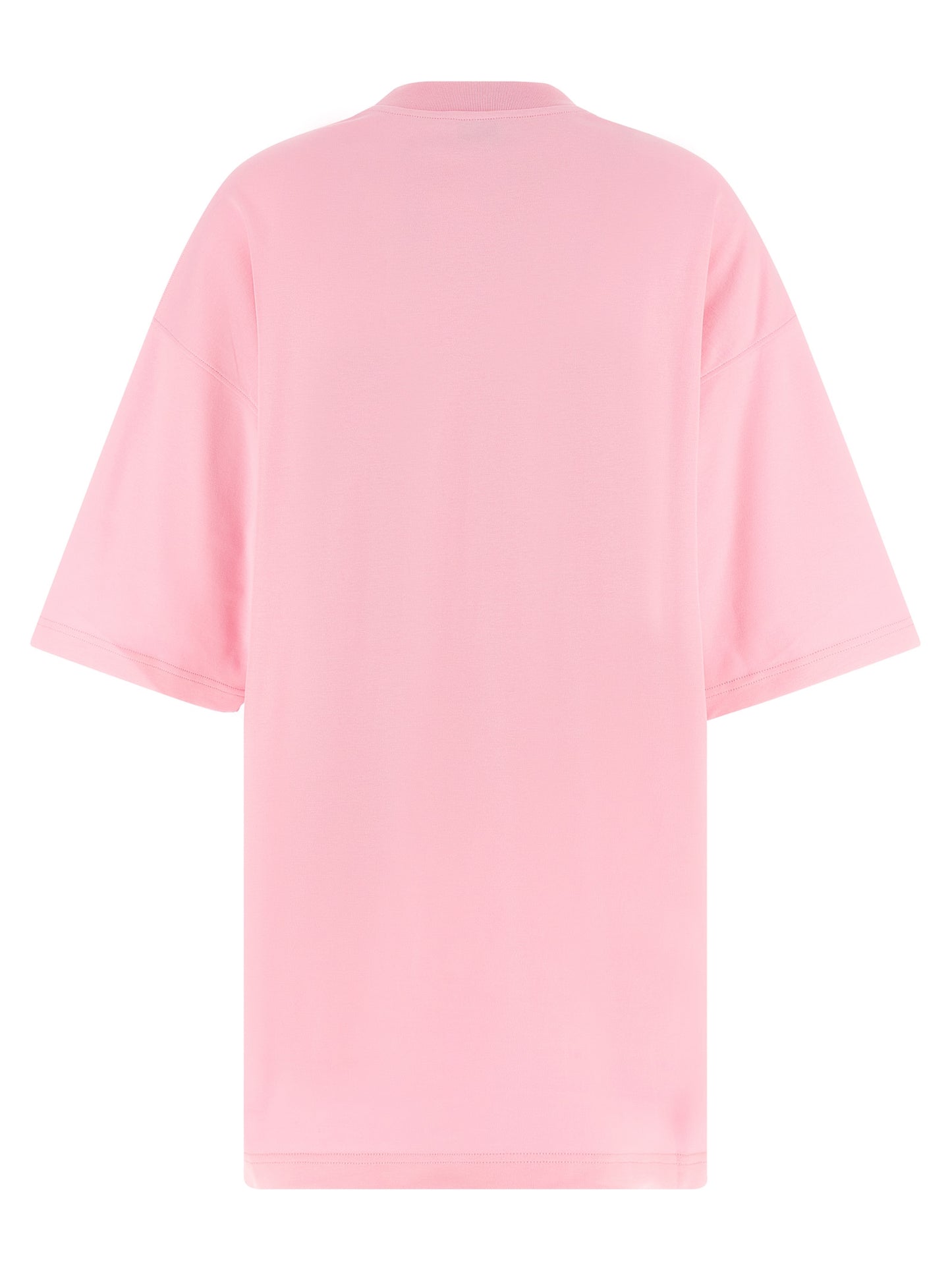 Moschino Kurzes Kleid aus mehrfarbiger Baumwolle