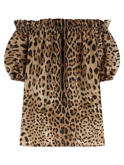 Dolce & Gabbana Braunes Baumwollhemd