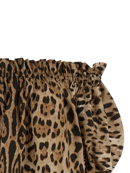 Dolce & Gabbana Braunes Baumwollhemd