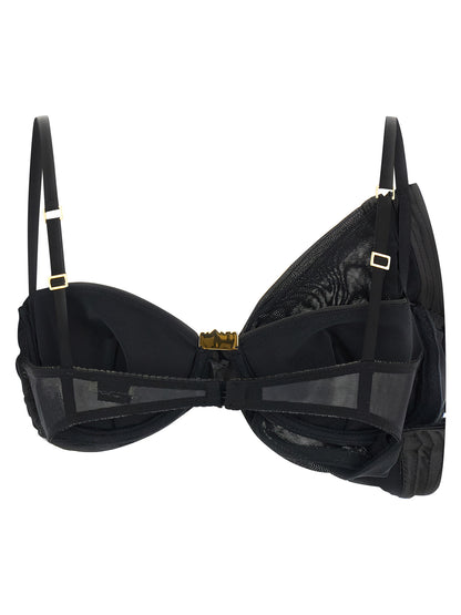 Elisabetta Franchi Schwarzer Polyamid-BH