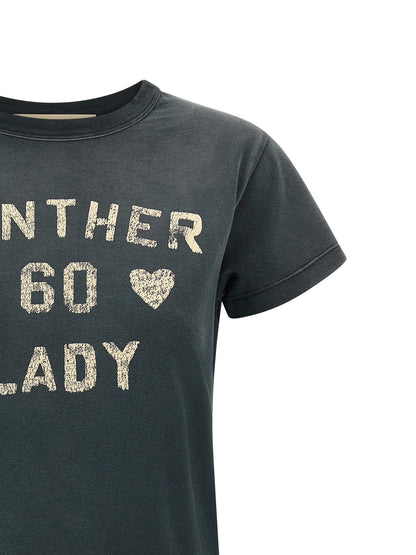Valentino Garavani Graues Baumwoll-T-Shirt