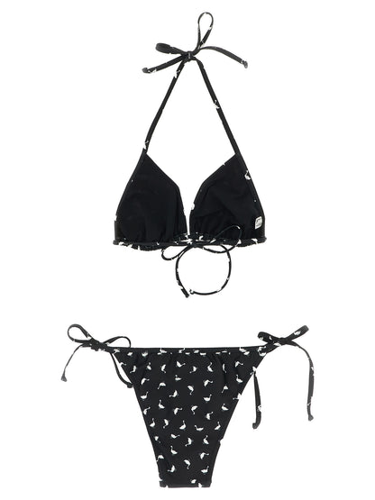 Moschino Bikini aus Polyester in zwei Farben