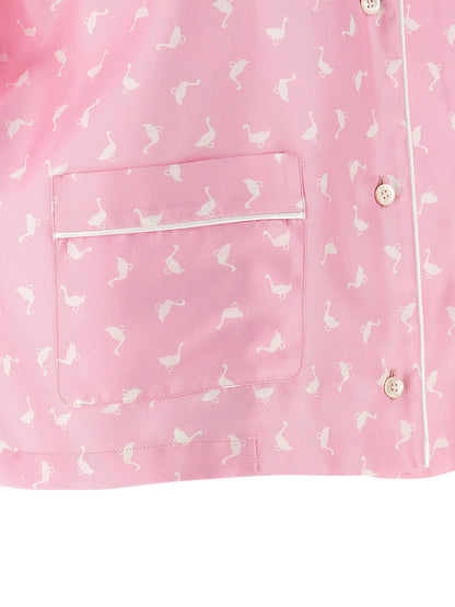 Moschino Mehrfarbige Seidenbluse