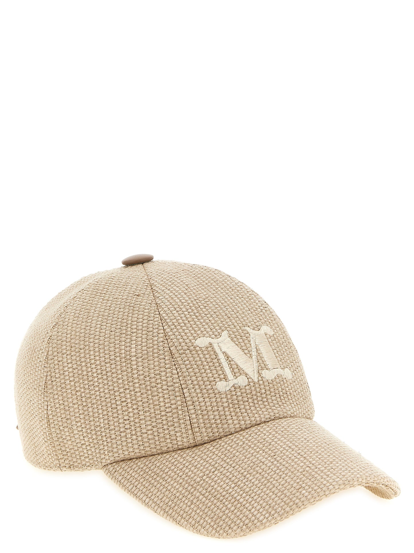 Max Mara Beige Baumwollkappe (Baseball Cap)