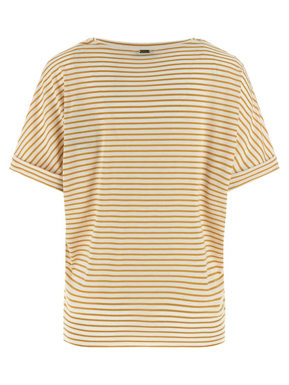 Herno Zweifarbiges Lyocell-T-Shirt – Produktansicht 2 | Arca Lucia