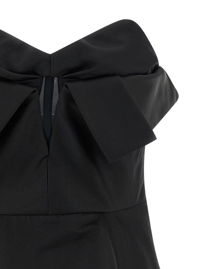 Alexander McQueen Schwarze Tanktops aus Polyester