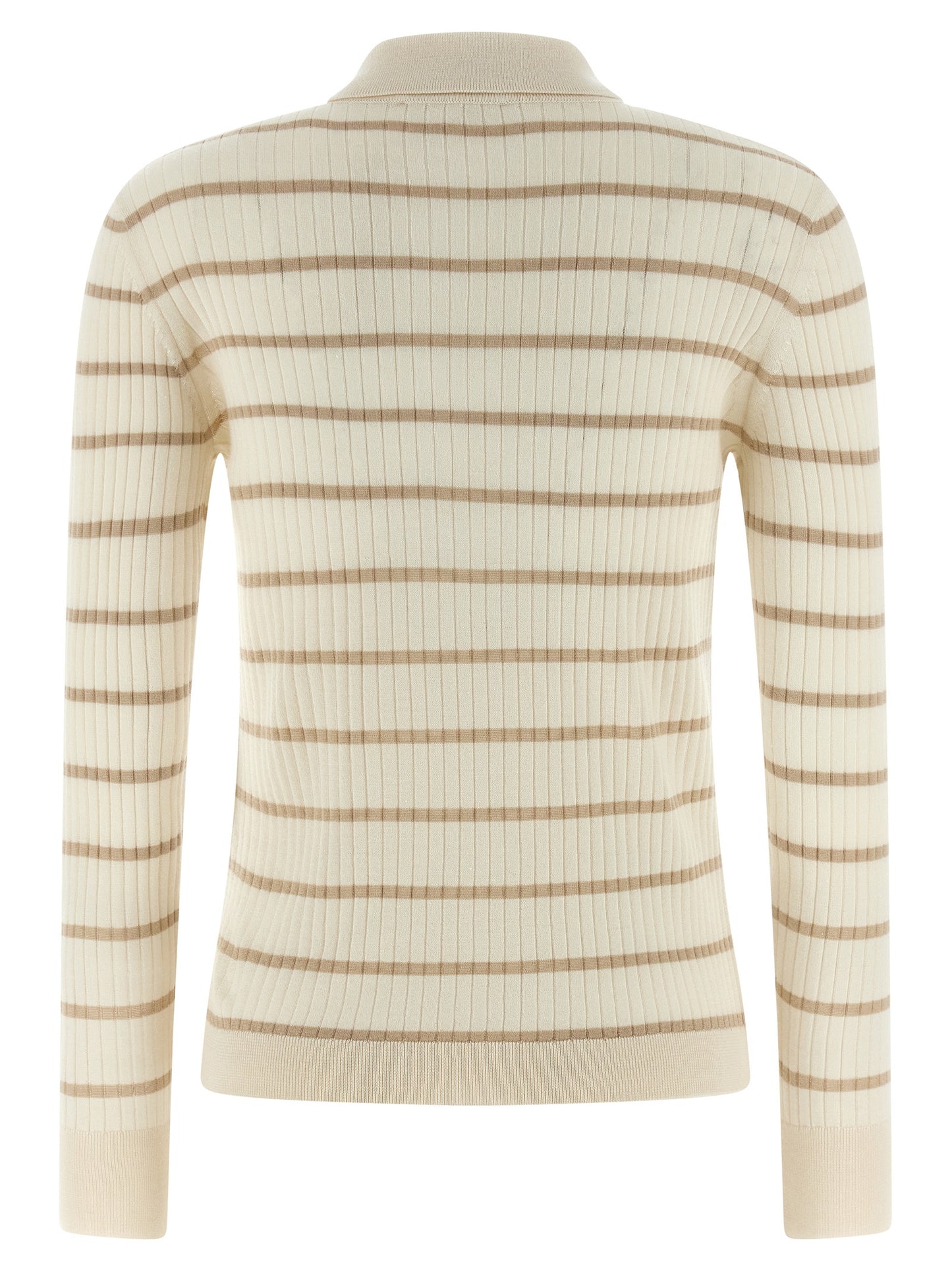 Max Mara Beige Kaschmir-Poloshirt