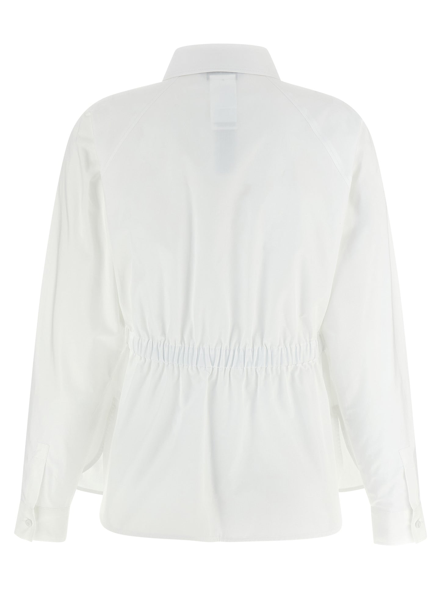 Max Mara Weiße Baumwollbluse