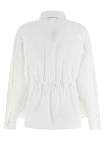 Max Mara Weiße Baumwollbluse
