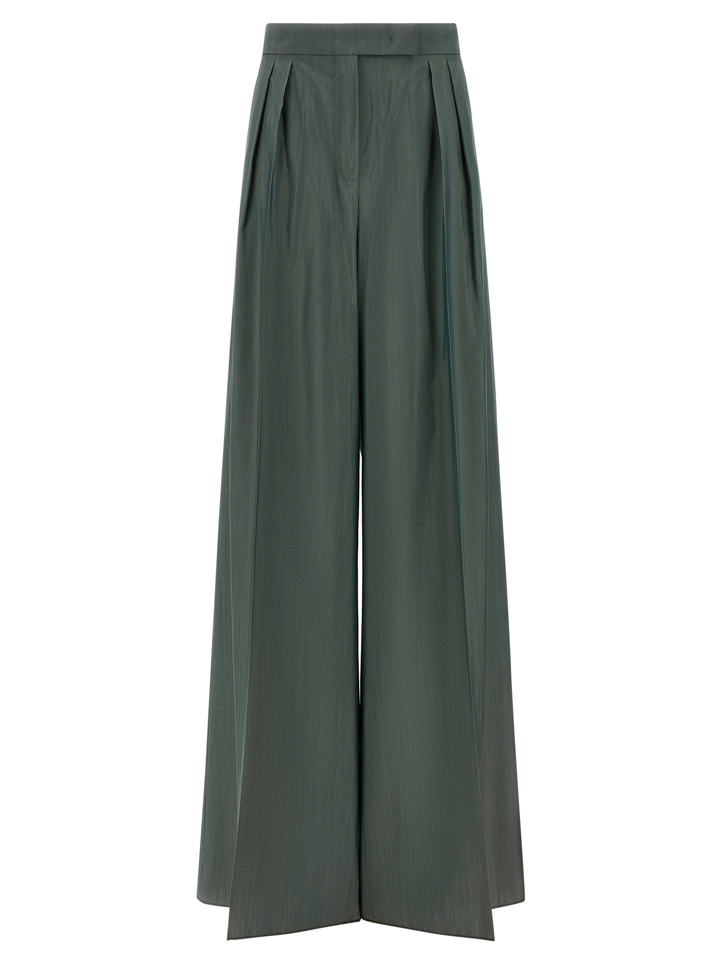 Max Mara Zweifarbige Hose aus reiner Schurwolle