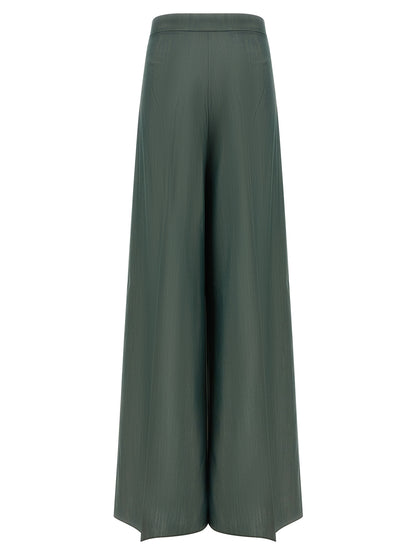 Max Mara Zweifarbige Hose aus reiner Schurwolle