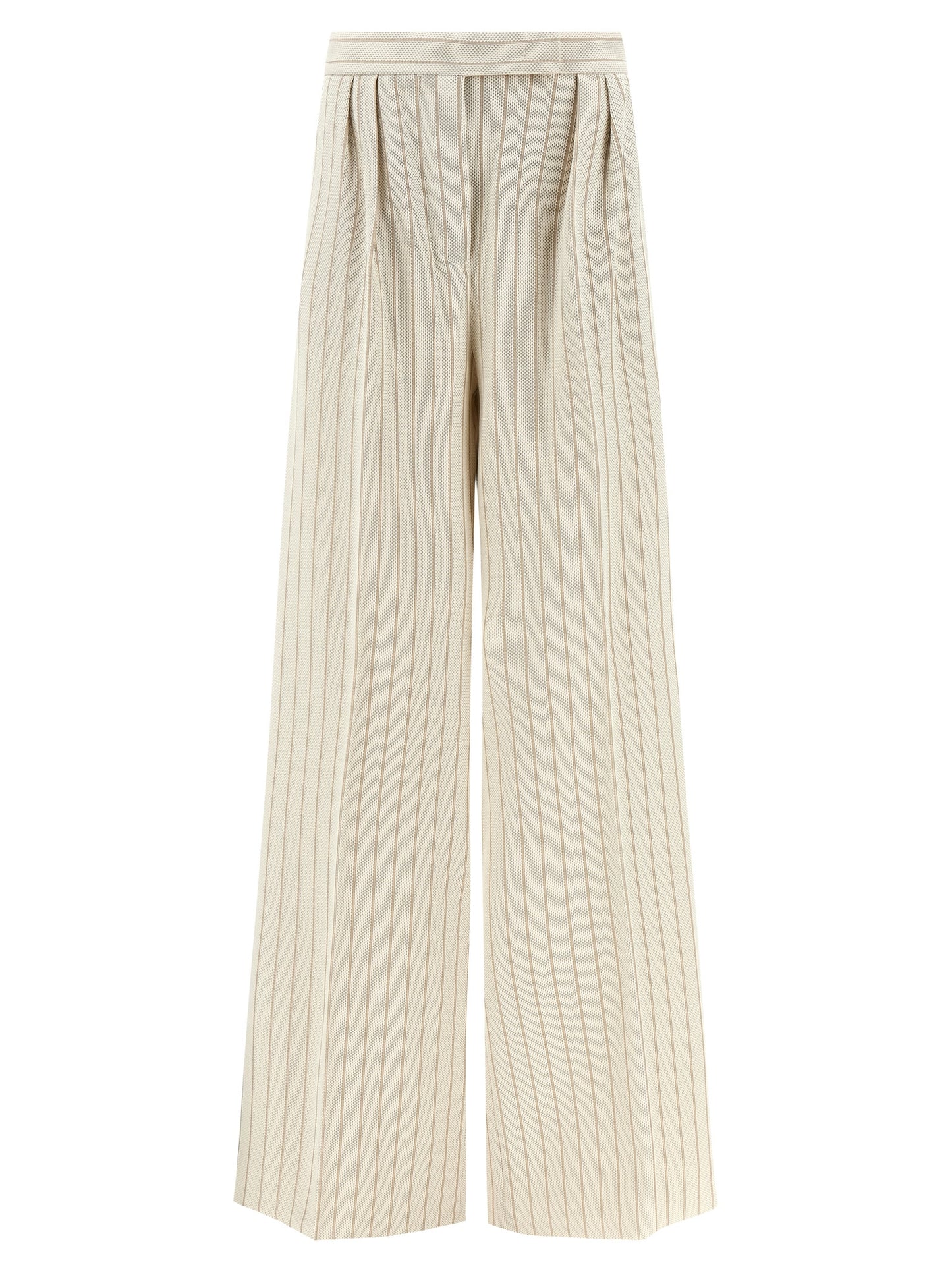 Max Mara Weiße Baumwollhose im Casual-Look