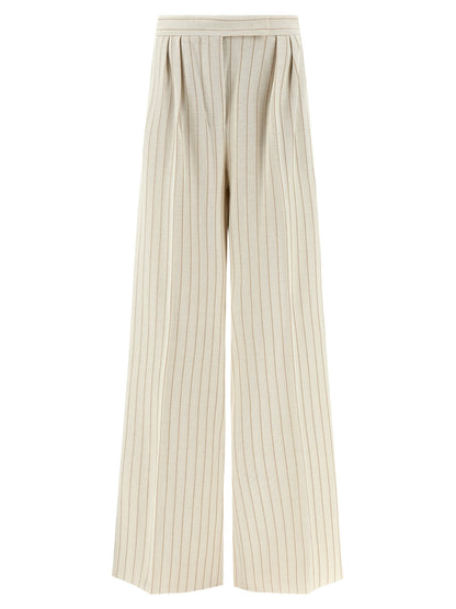 Max Mara Weiße Baumwollhose im Casual-Look