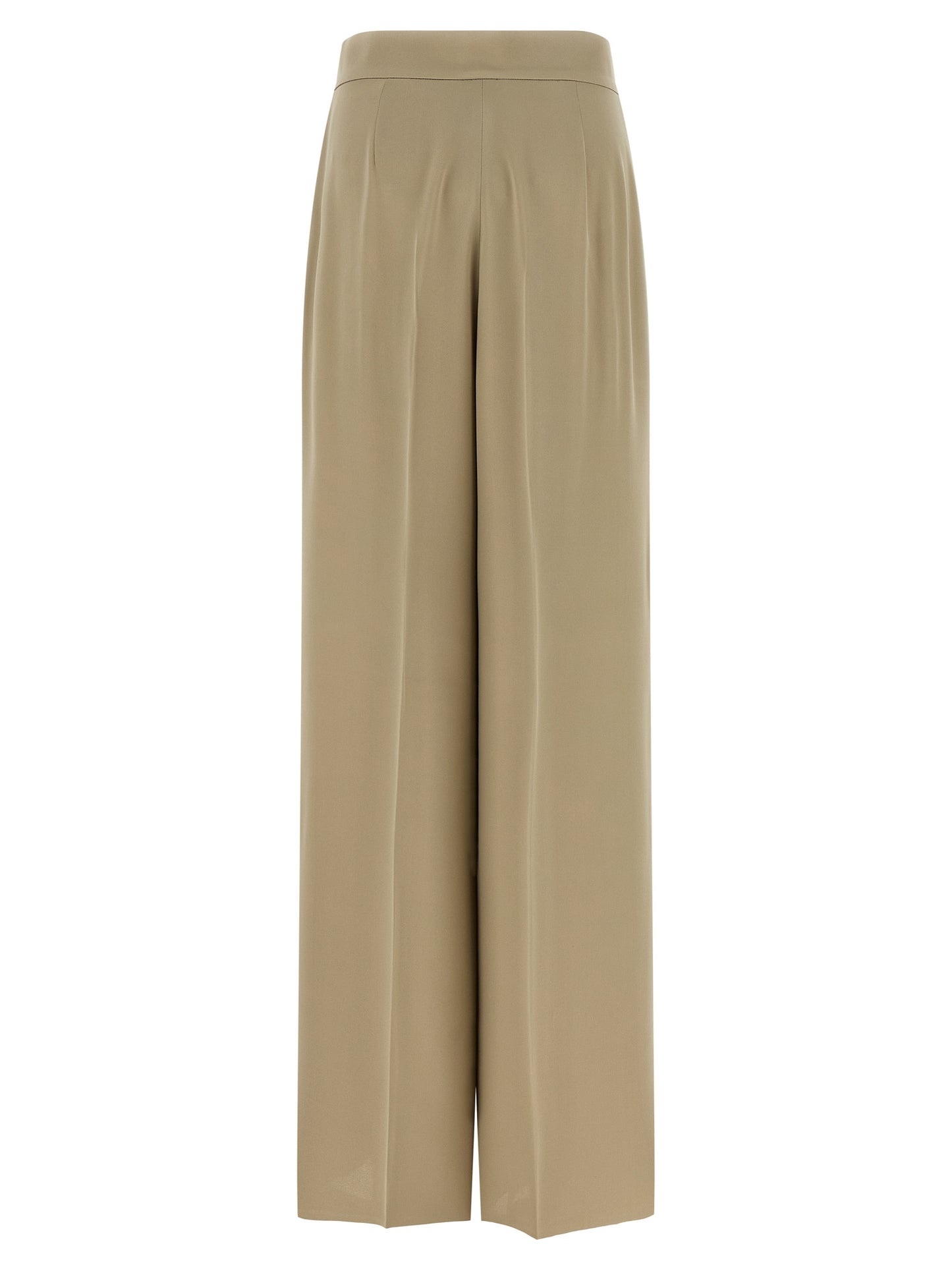 Max Mara Beige Seiden-Anzughose