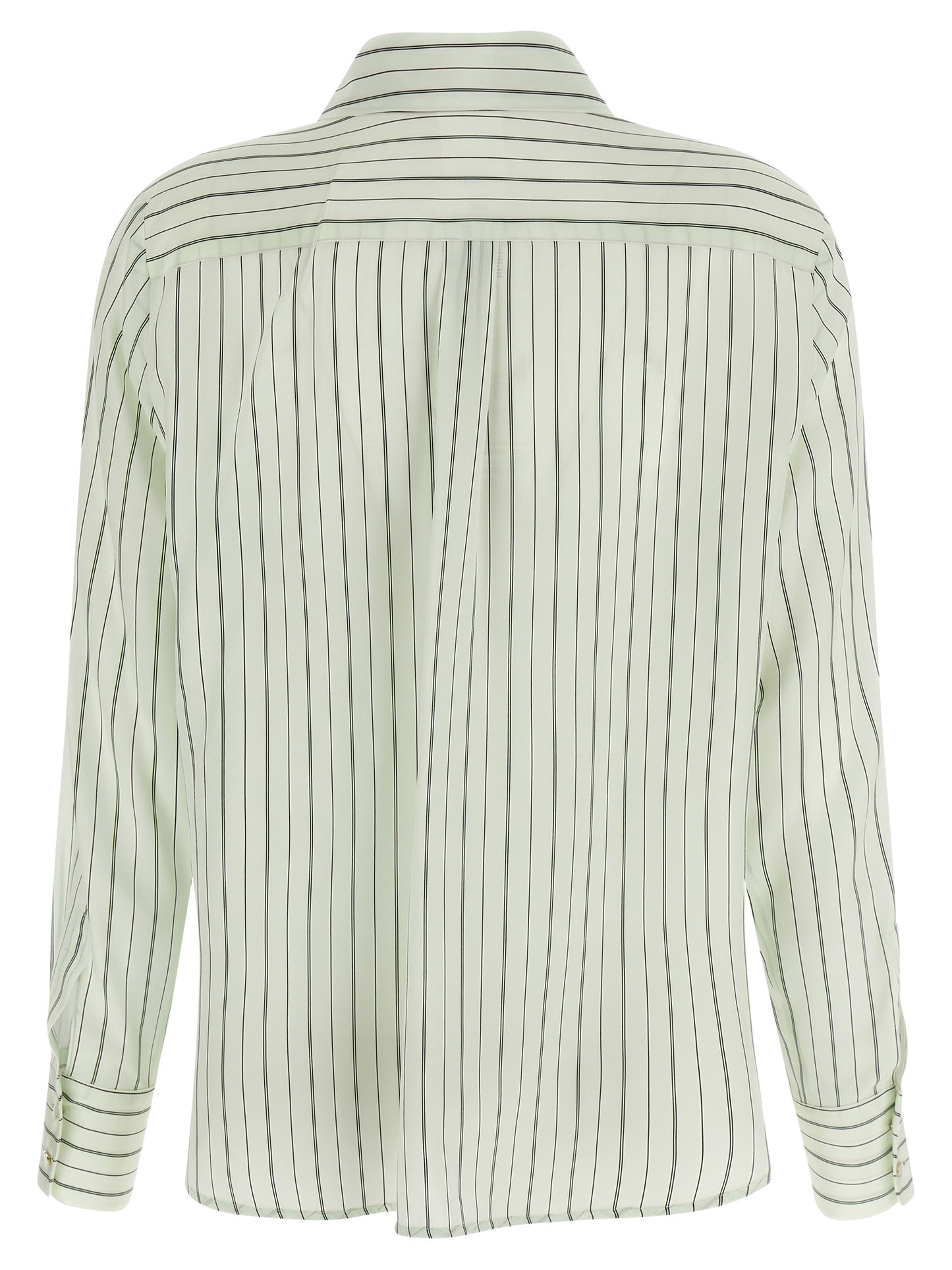 Max Mara Zweifarbige Seidenbluse