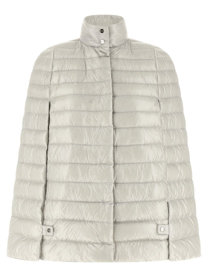 Herno Graue Polyamid-Jacke in voller Länge – Produktansicht 1 | Arca Lucia