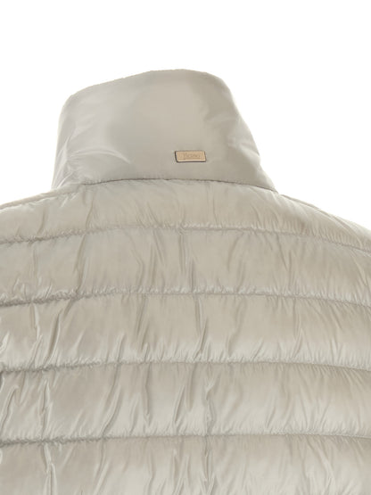 Herno Graue Polyamid-Jacke in voller Länge – Produktansicht 5 | Arca Lucia