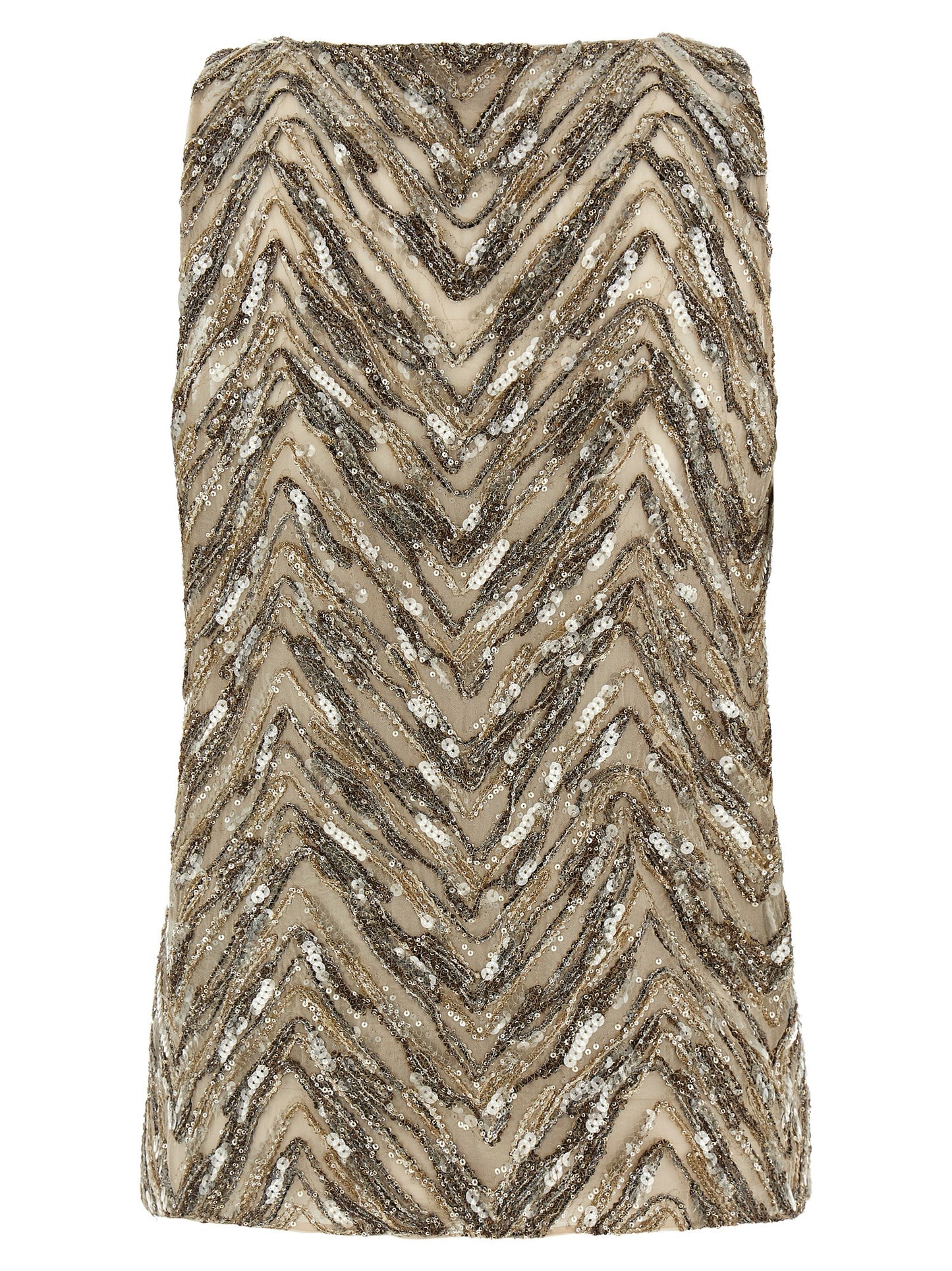 Brunello Cucinelli Beige Seidentops