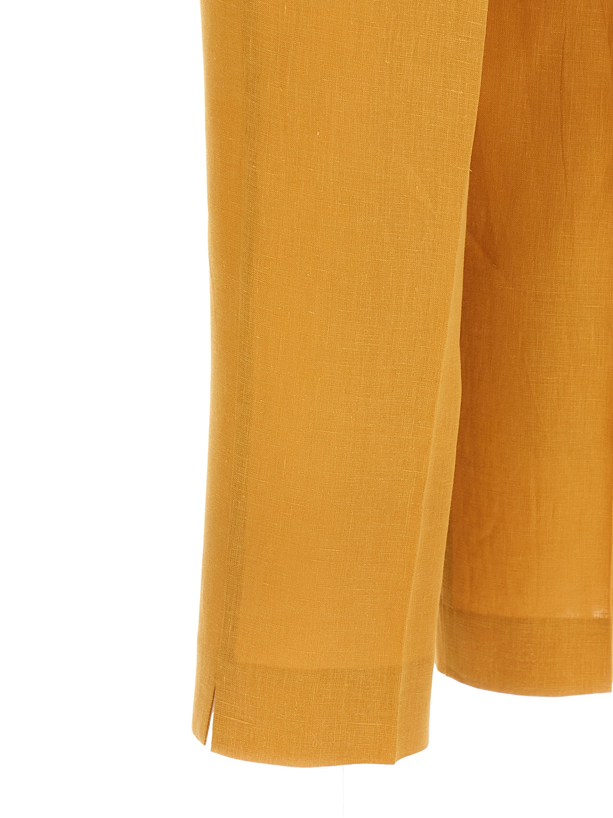 Herno Orange Leinen Casual Hose – Produktansicht 5 | Arca Lucia