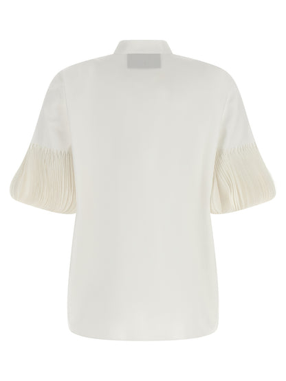 Valentino Garavani Weiße Baumwollbluse