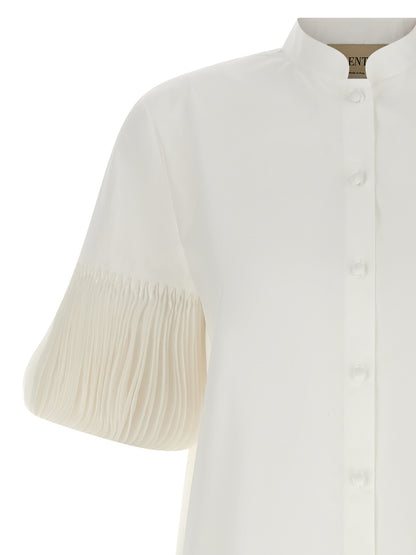Valentino Garavani Weiße Baumwollbluse