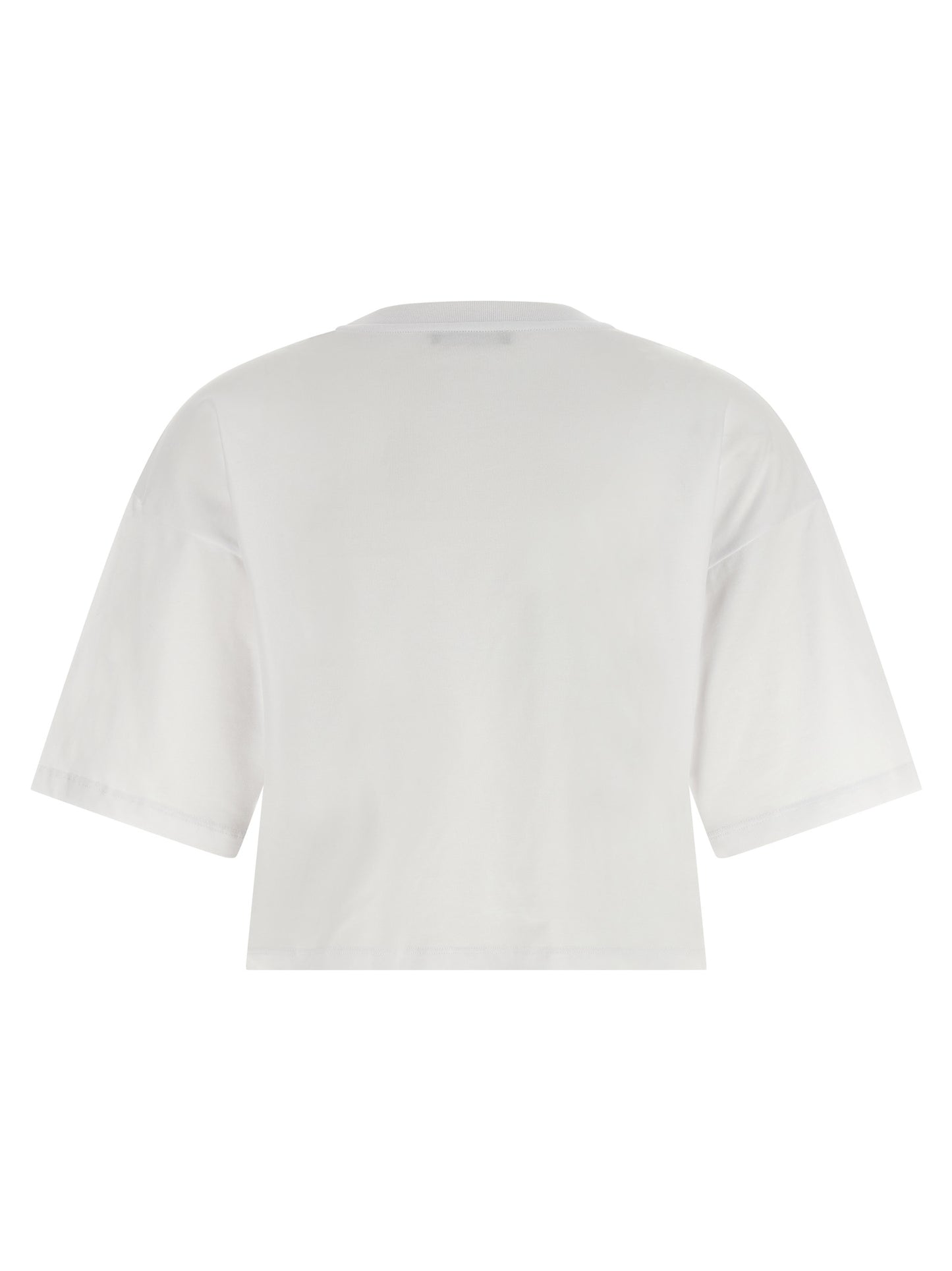 Balmain Weißes Baumwoll-T-Shirt