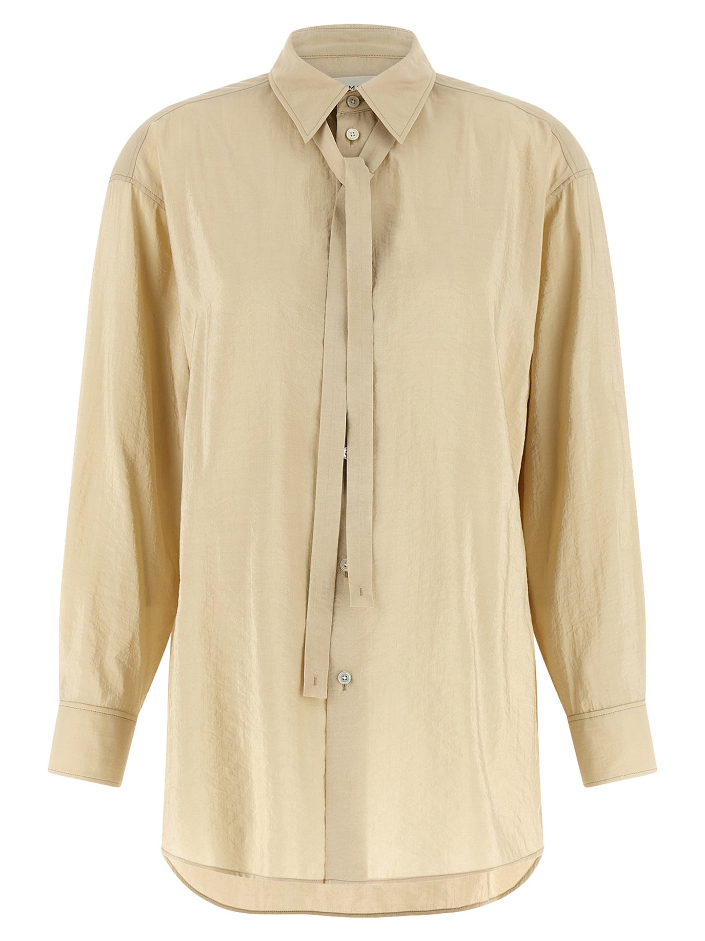 Lemaire Beige Seidenbluse