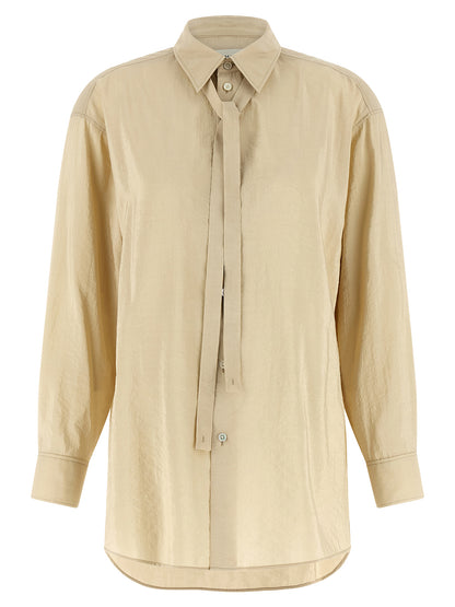 Lemaire Beige Seidenbluse